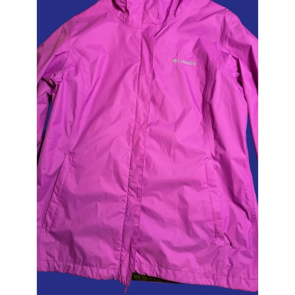 Columbia Women’s Purple Rain jacket Size Large - Picture 5 of 7